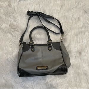 Steve madden satchel grey crossbody bag